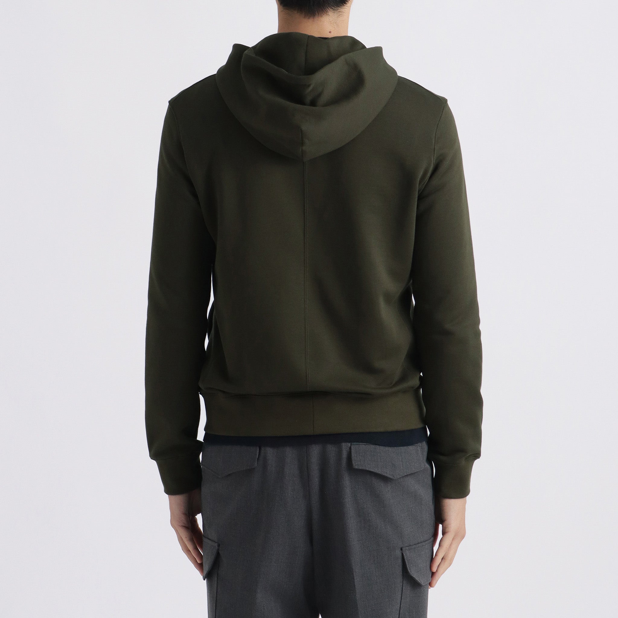 Urake Zip Up Hoodie Color: Olive