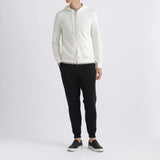 Urake Zip Up Hoodie Color: Off White