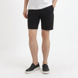 SUVIN PLATINUM High Gauge Fraise Comfort Short Pants Color: Black