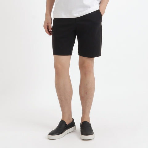 SUVIN PLATINUM High Gauge Fraise Comfort Short Pants Color: Black