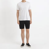 SUVIN PLATINUM High Gauge Fraise Comfort Short Pants Color: Black