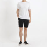 SUVIN PLATINUM High Gauge Fraise Comfort Short Pants Color: Black
