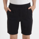 SUVIN PLATINUM High Gauge Fraise Comfort Short Pants Color: Black