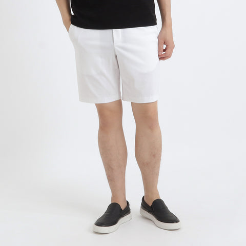 SUVIN PLATINUM High Gauge Fraise Comfort Short Pants Color: White