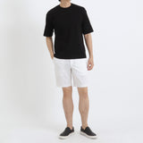 SUVIN PLATINUM High Gauge Fraise Comfort Short Pants Color: White
