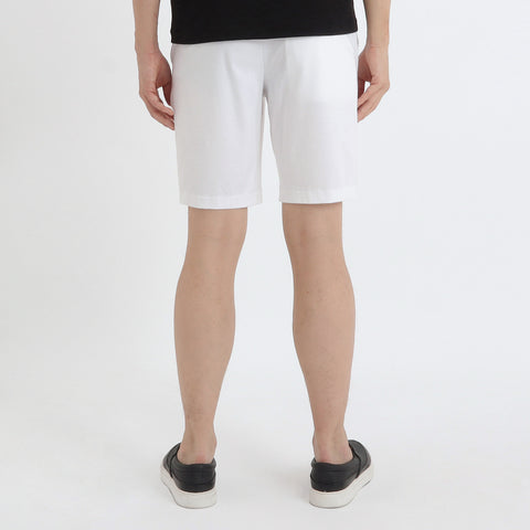 SUVIN PLATINUM High Gauge Fraise Comfort Short Pants Color: White