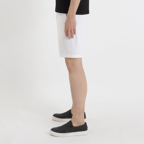 SUVIN PLATINUM High Gauge Fraise Comfort Short Pants Color: White