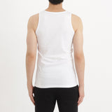 SUVIN PLATINUM High Gauge Fraise Comfort Tank Top Color: White