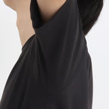 SUVIN PLATINUM High Gauge Fraise Comfort T-shirt Color: Black