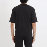 SUVIN PLATINUM High Gauge Fraise Comfort T-shirt Color: Black