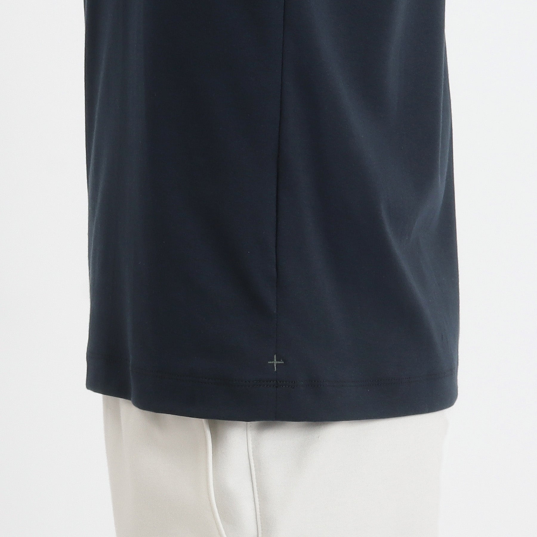SUVIN PLATINUM High Gauge Fraise Comfort T-shirt Color: Navy