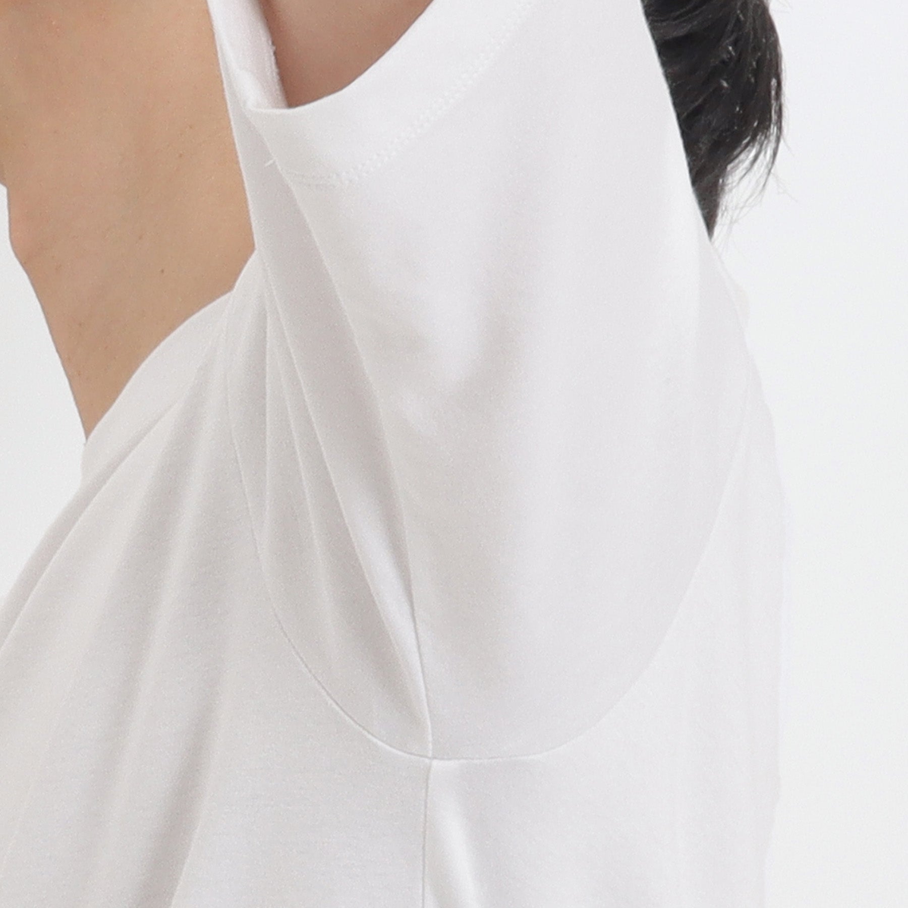 SUVIN PLATINUM High Gauge Fraise Comfort T-shirt Color: White