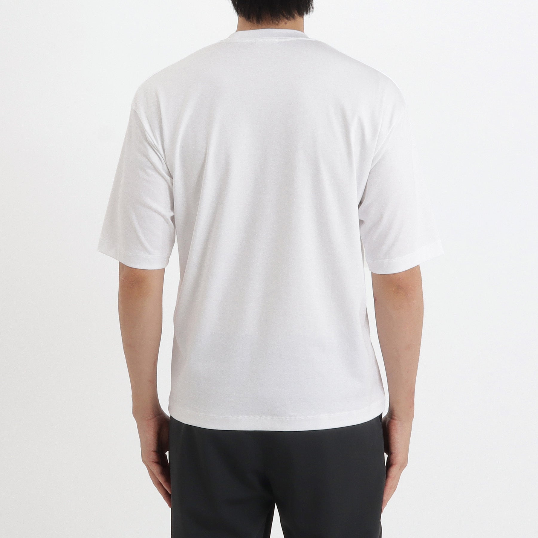 SUVIN PLATINUM High Gauge Fraise Comfort T-shirt Color: White
