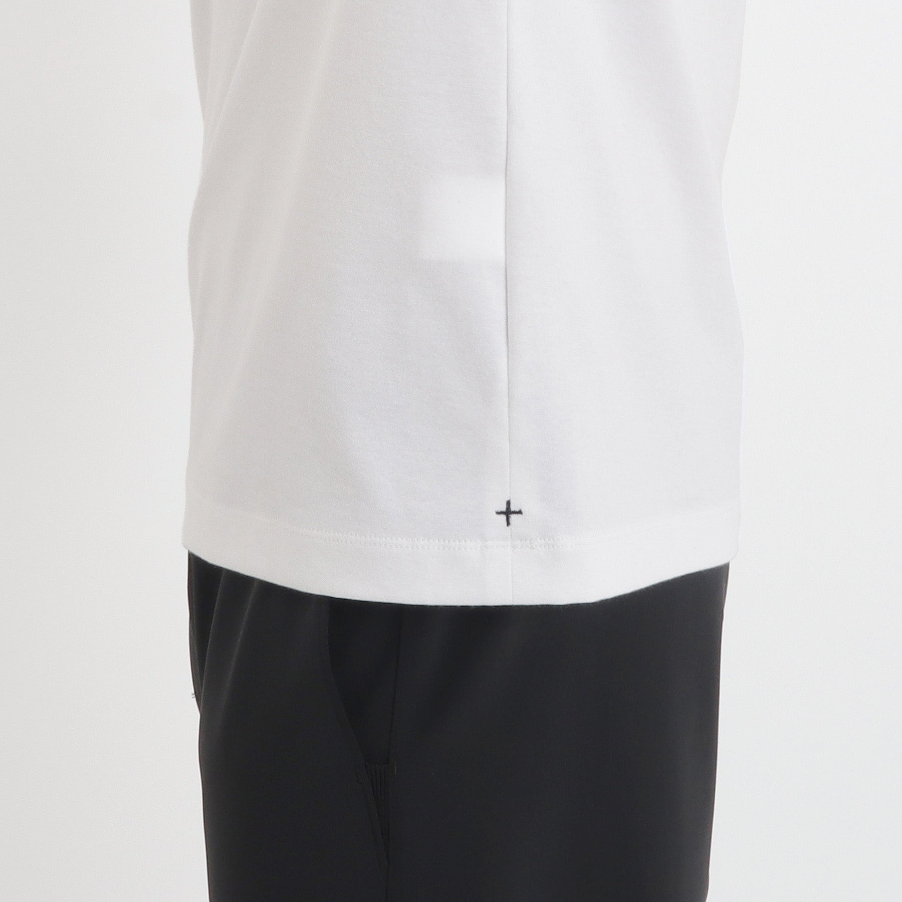 SUVIN PLATINUM High Gauge Fraise Comfort T-shirt Color: White