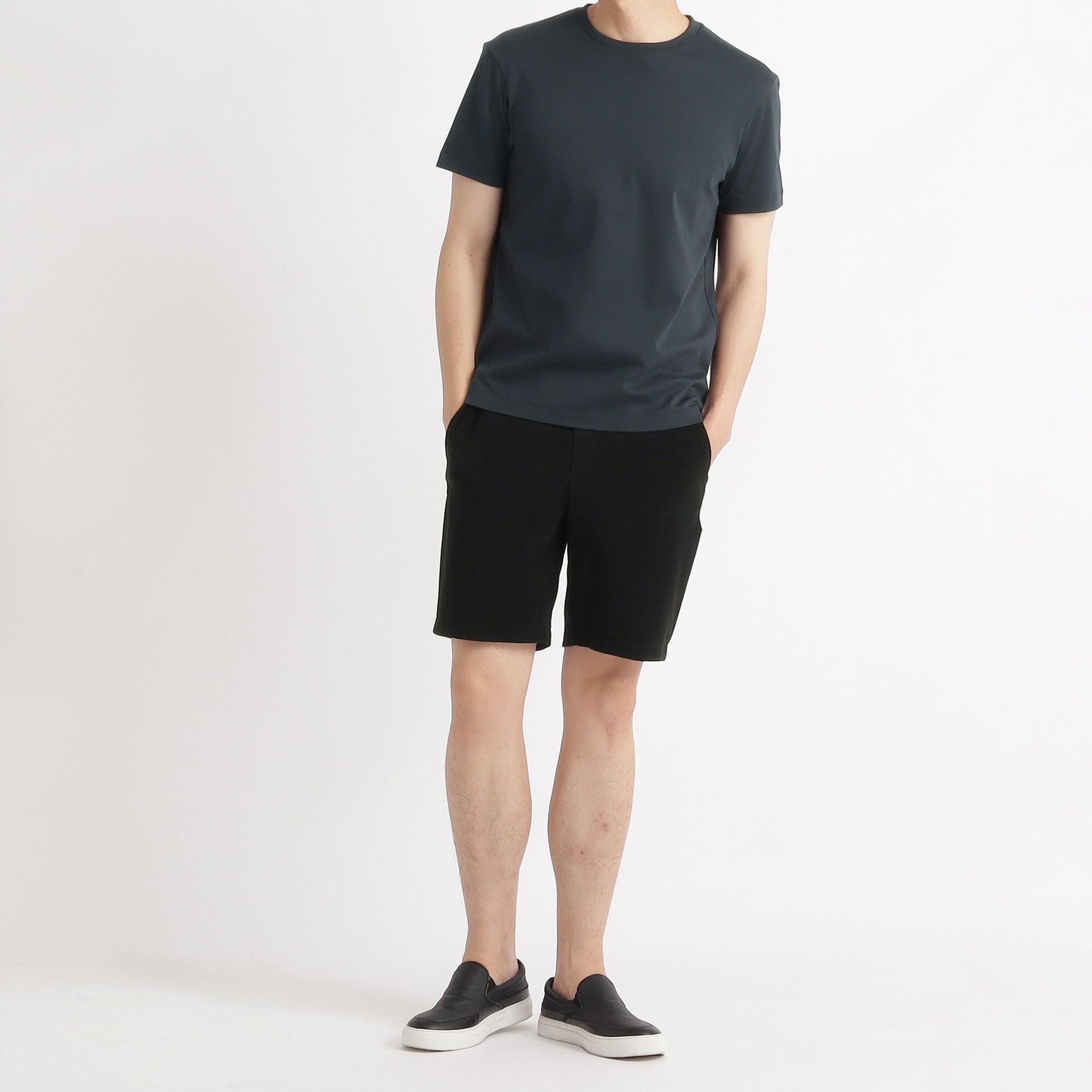 Micro Pile Comfort Short Pants Color: Black