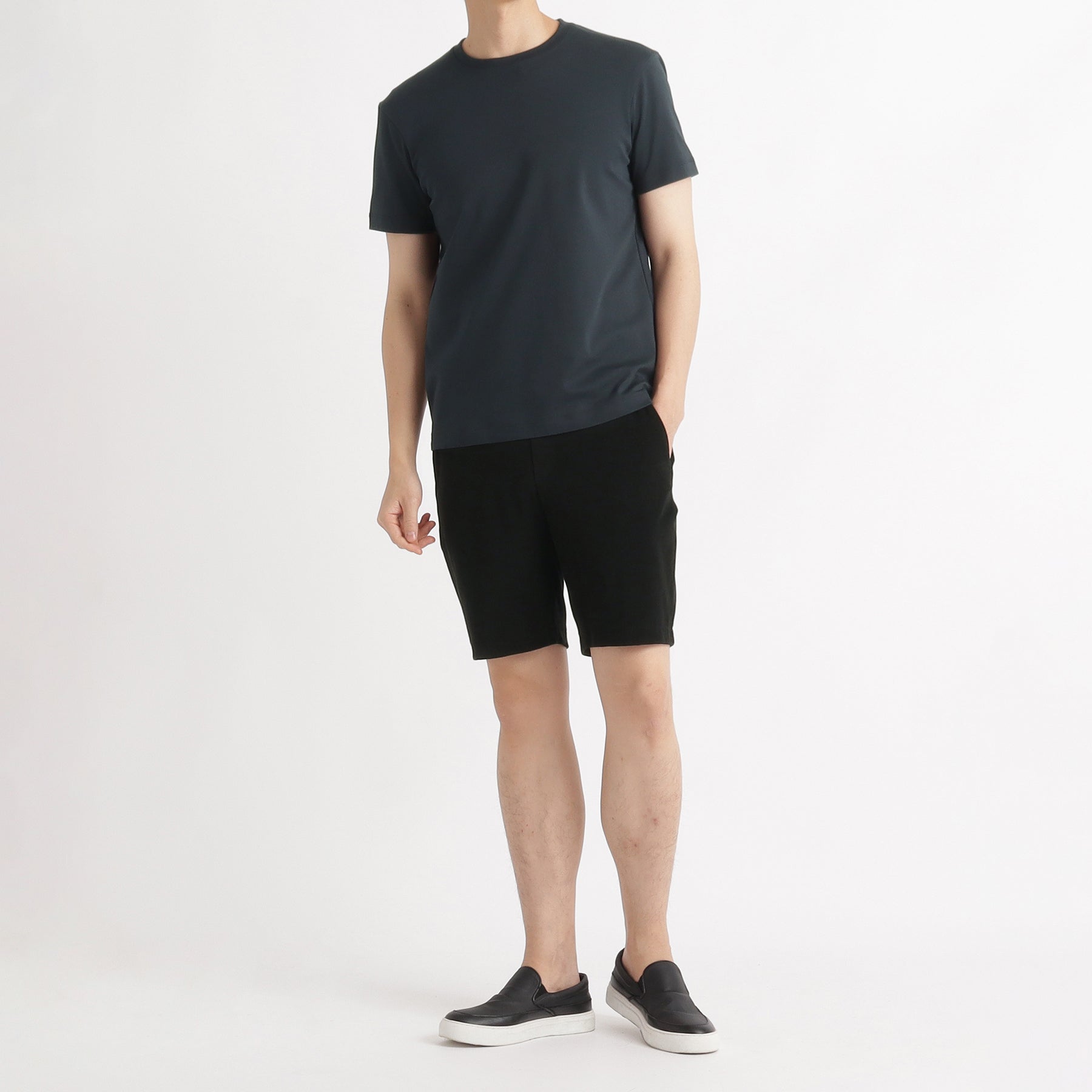 Micro Pile Comfort Short Pants Color: Black