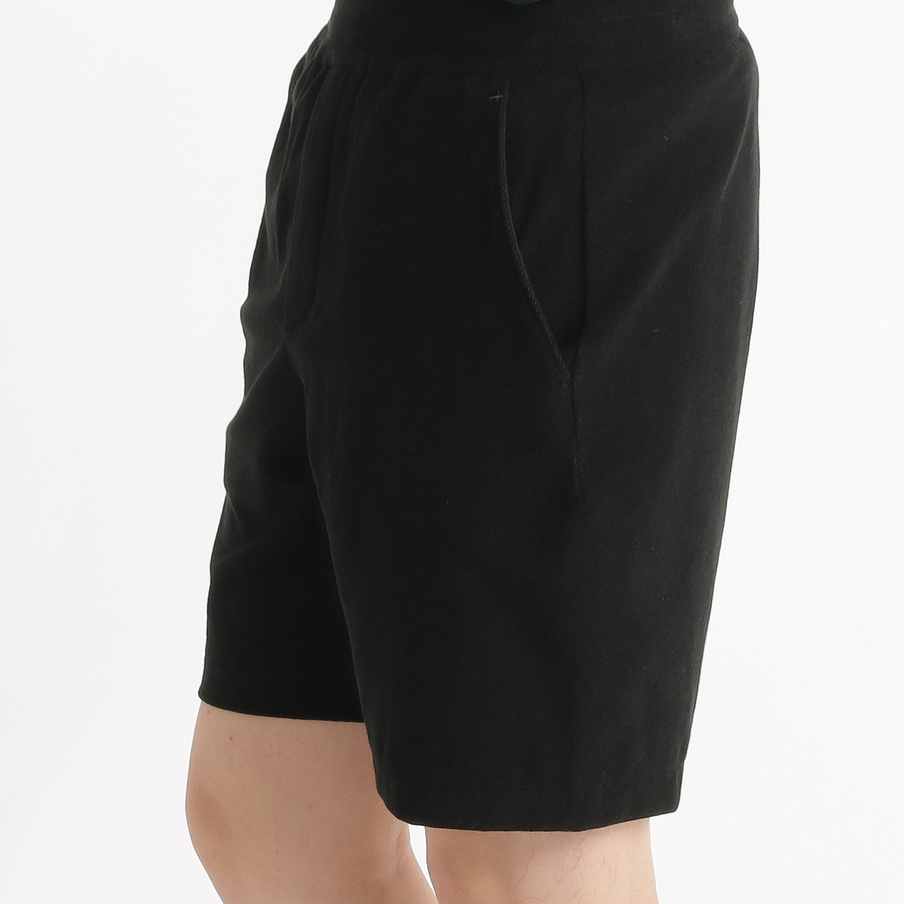 Micro Pile Comfort Short Pants Color: Black