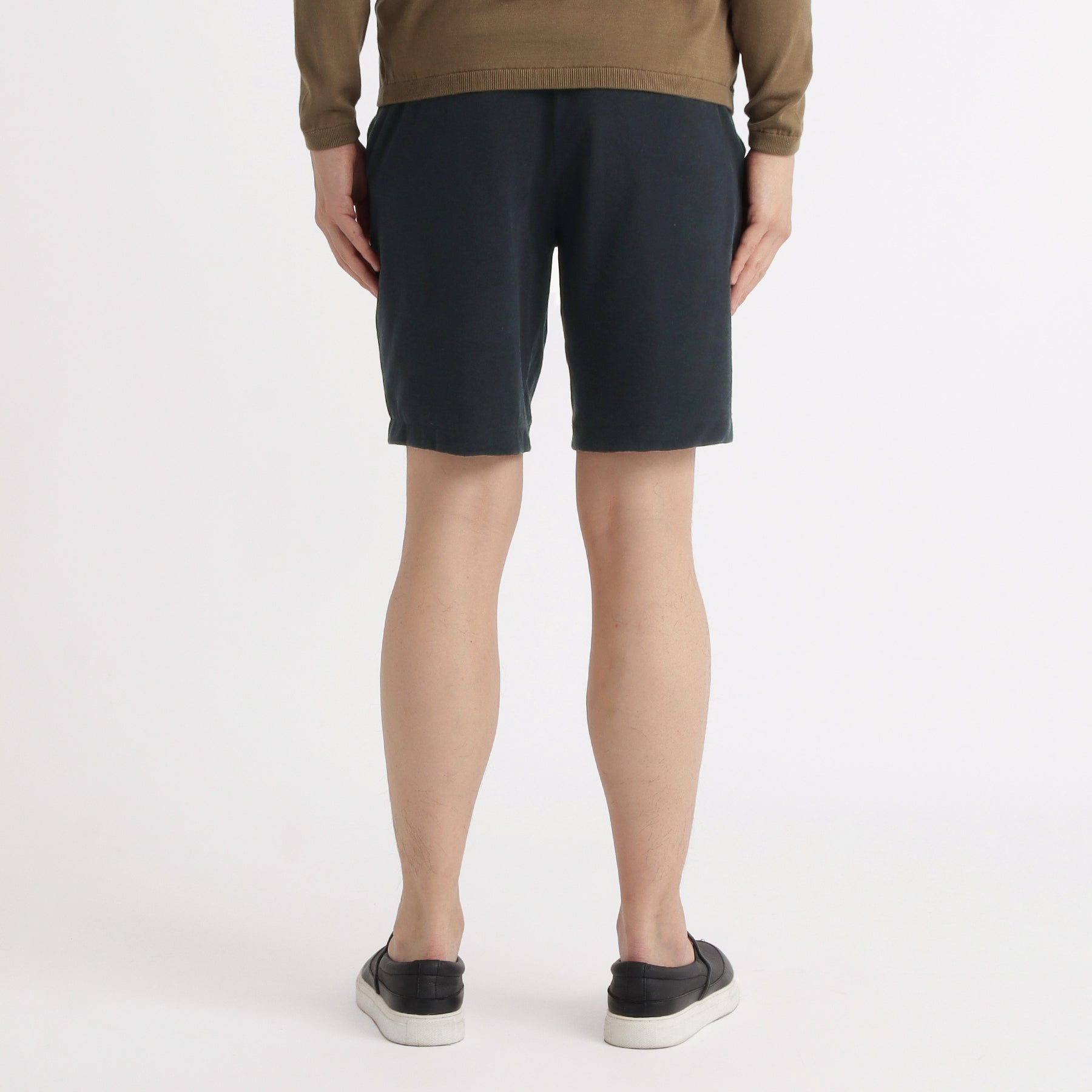 Micro Pile Comfort Short Pants Color: Navy
