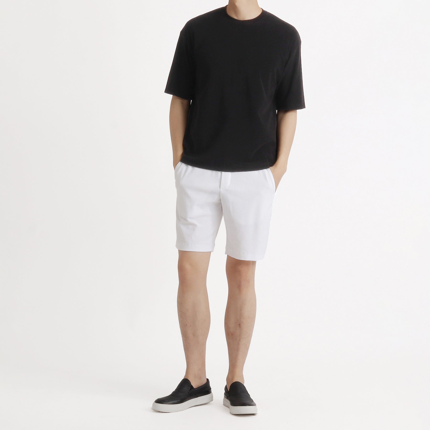 スビンプラチナムマイクロパイル コンフォート ショートパンツ