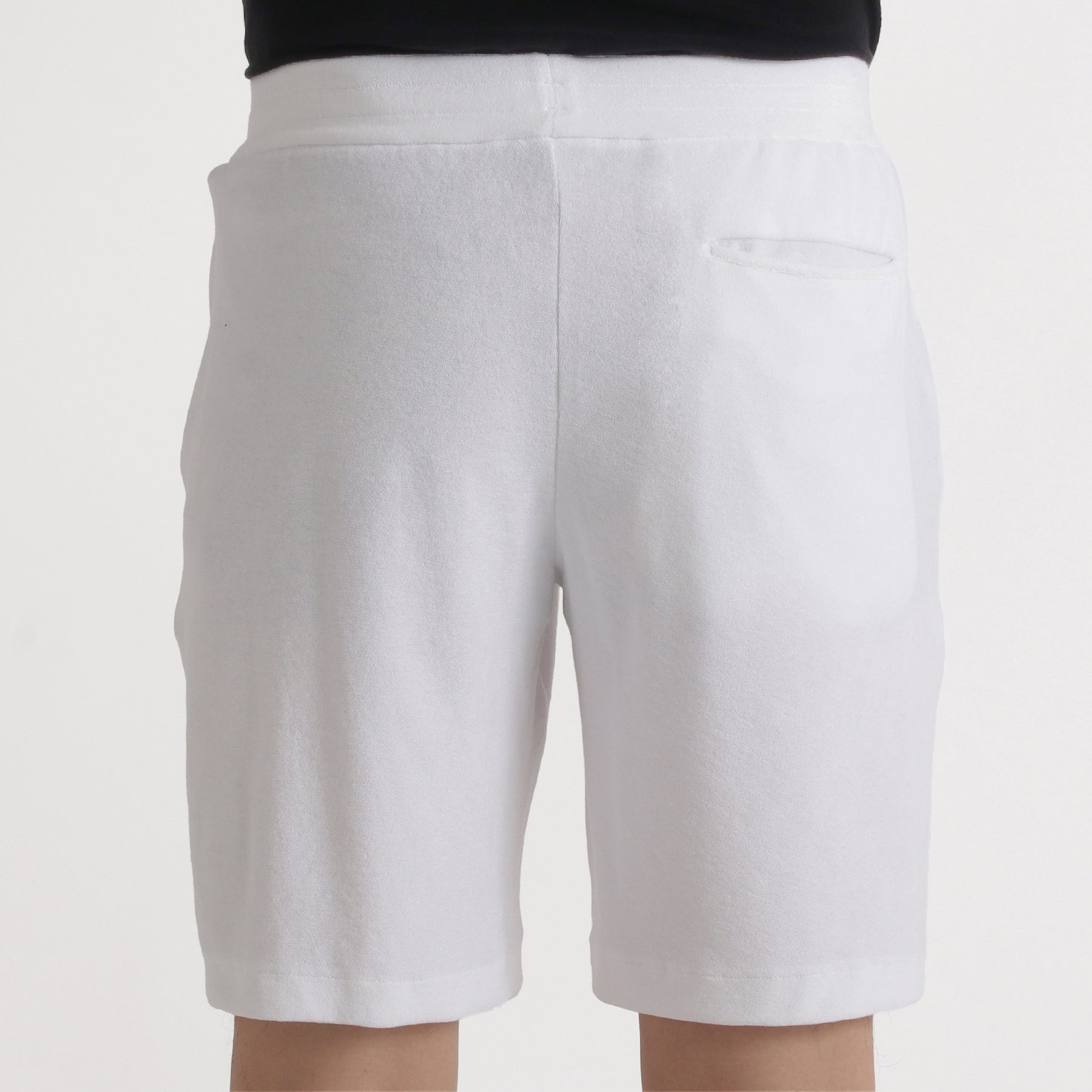 Micro Pile Comfort Short Pants Color: White