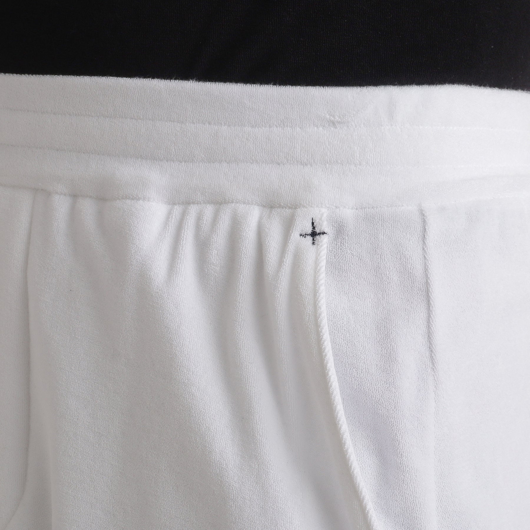 Micro Pile Comfort Short Pants Color: White