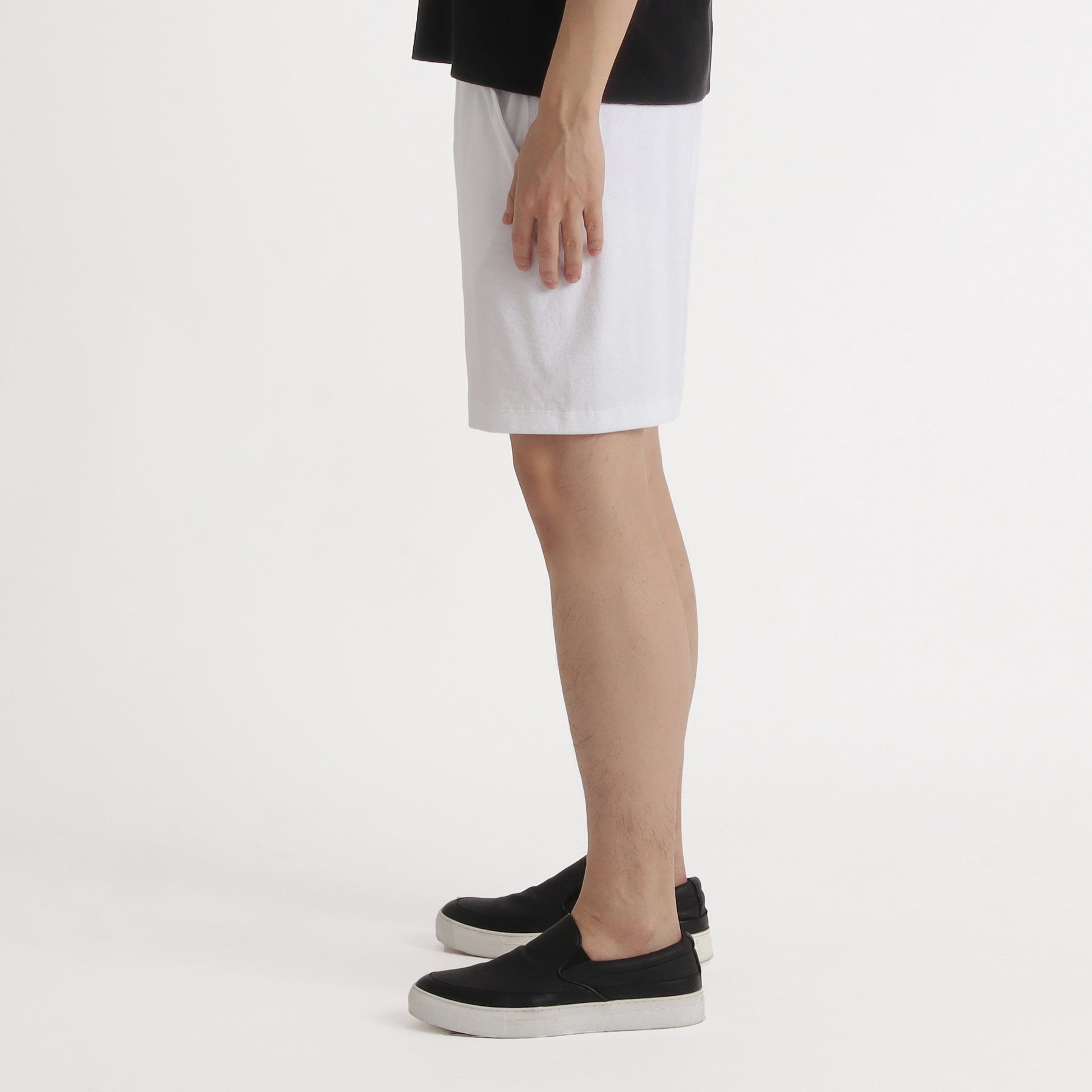 Micro Pile Comfort Short Pants Color: White