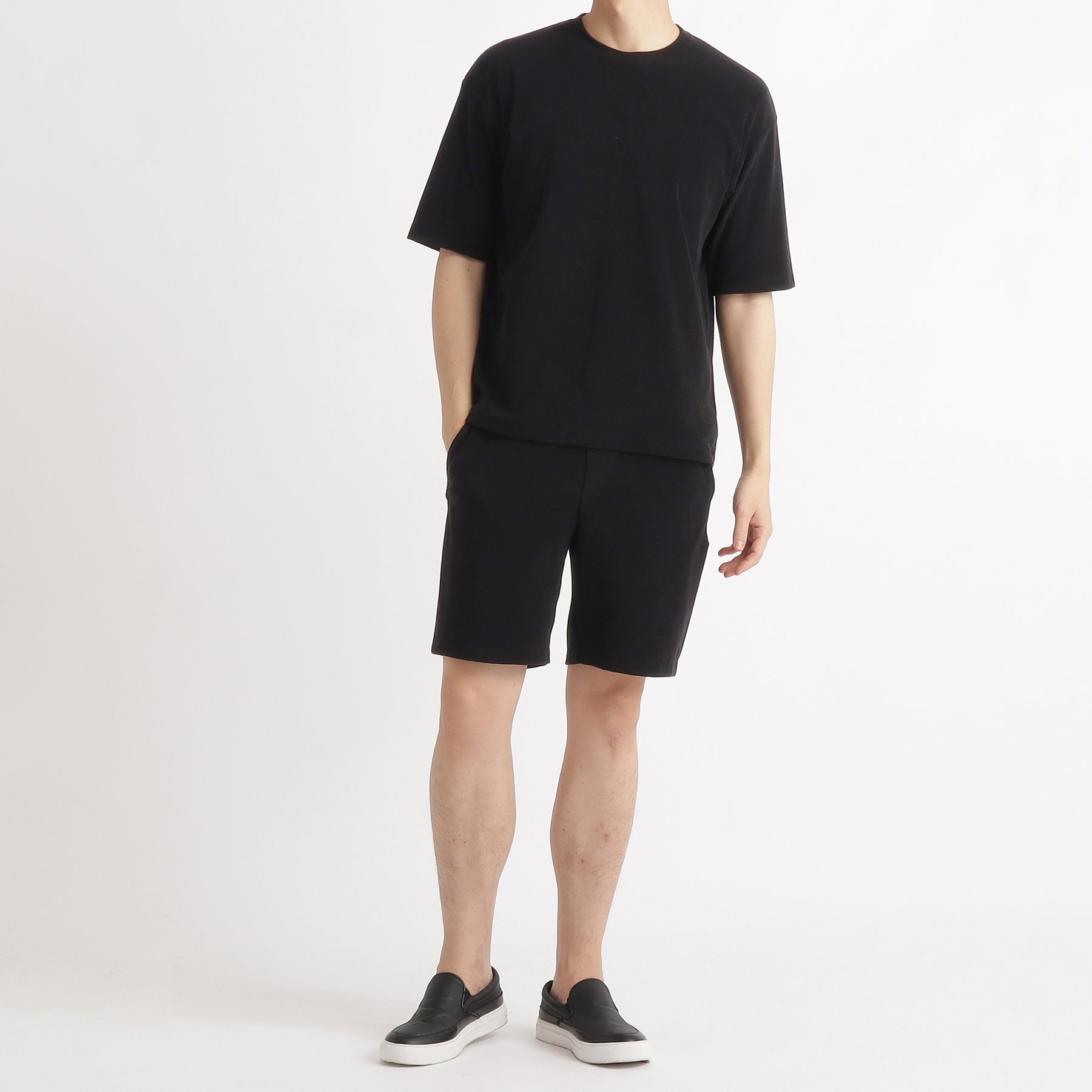Micro Pile Comfort T-shirt Color: Black