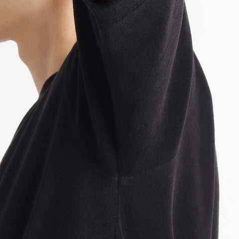 【5/17販売開始】Micro Pile Comfort T-shirt Color: Black