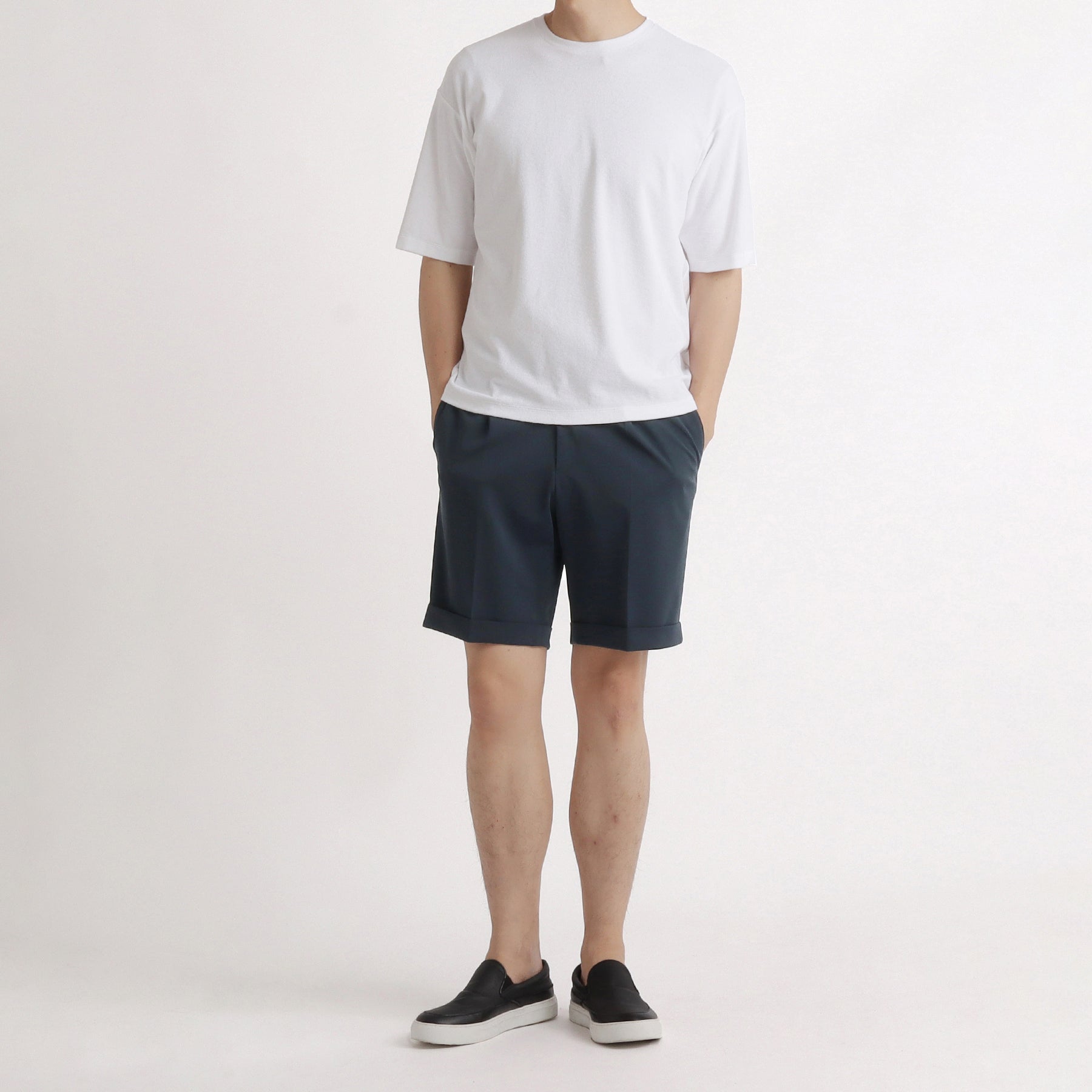 Micro Pile Comfort T-shirt Color: White