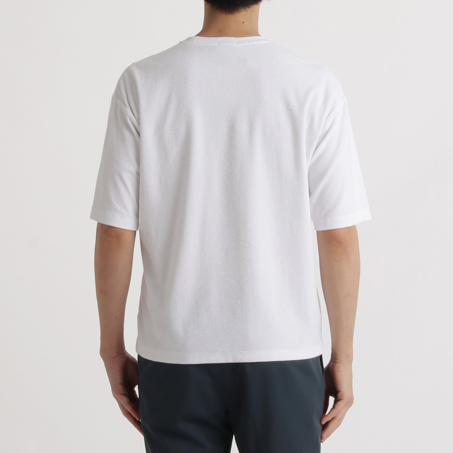 スビンプラチナムマイクロパイル コンフォートTシャツ ホワイト