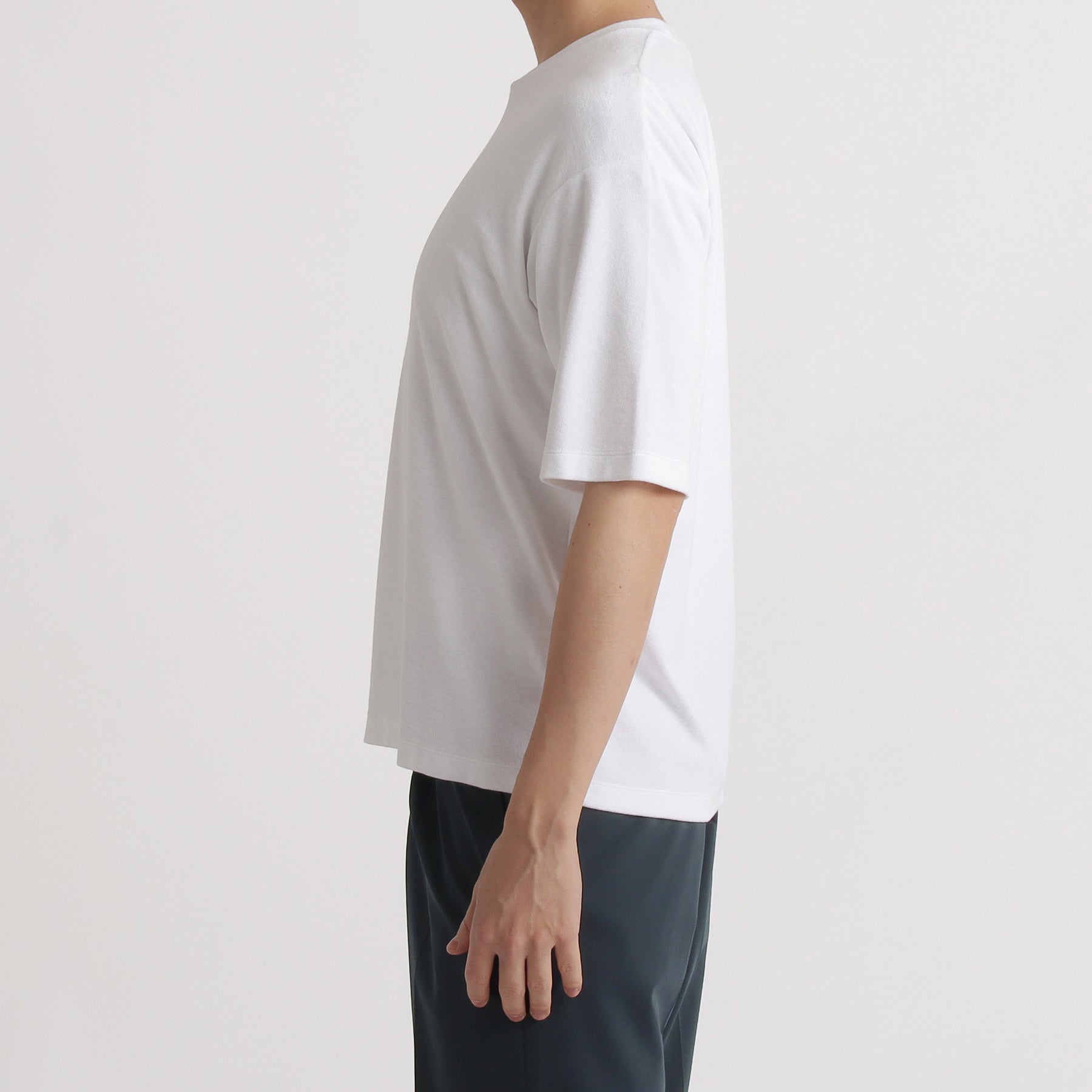 Micro Pile Comfort T-shirt Color: White