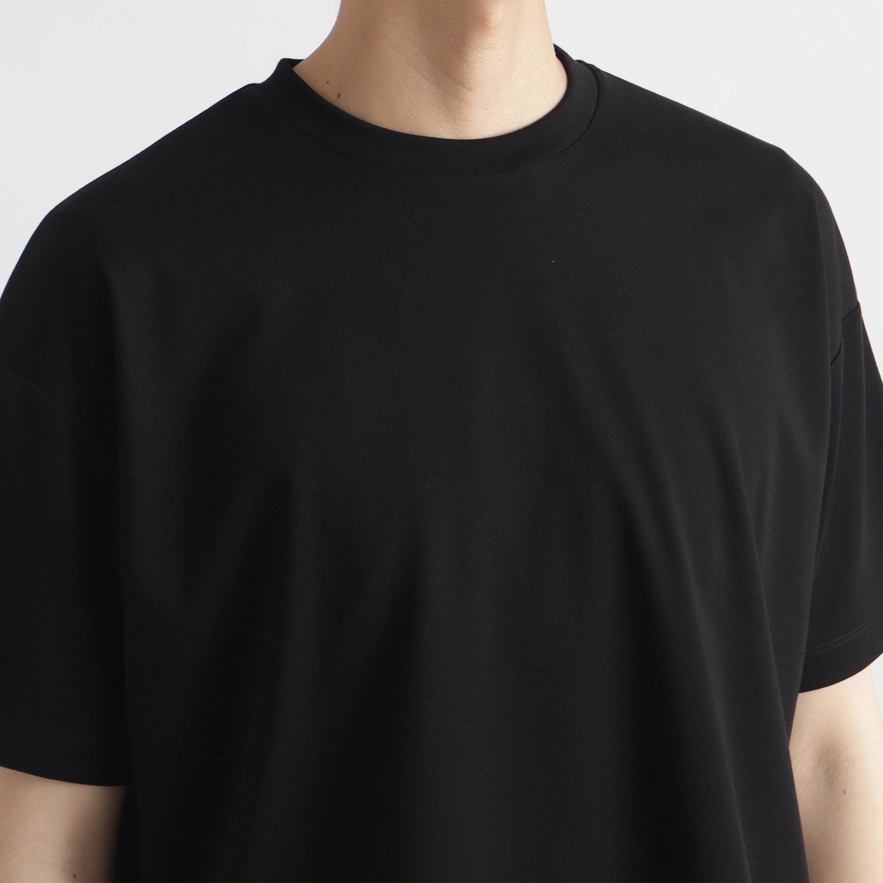 スビンプラチナムスムース ビッグTシャツ ブラック | ＋CLOTHET ONLINE