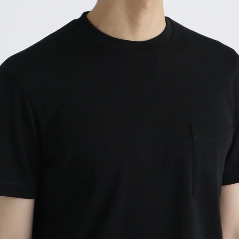 【リニューアル】+C定番 Tailored Pocket T-shirt Color: Black
