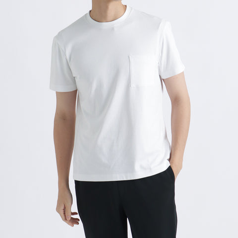 【リニューアル】+C定番 Tailored Pocket T-shirt Color: White