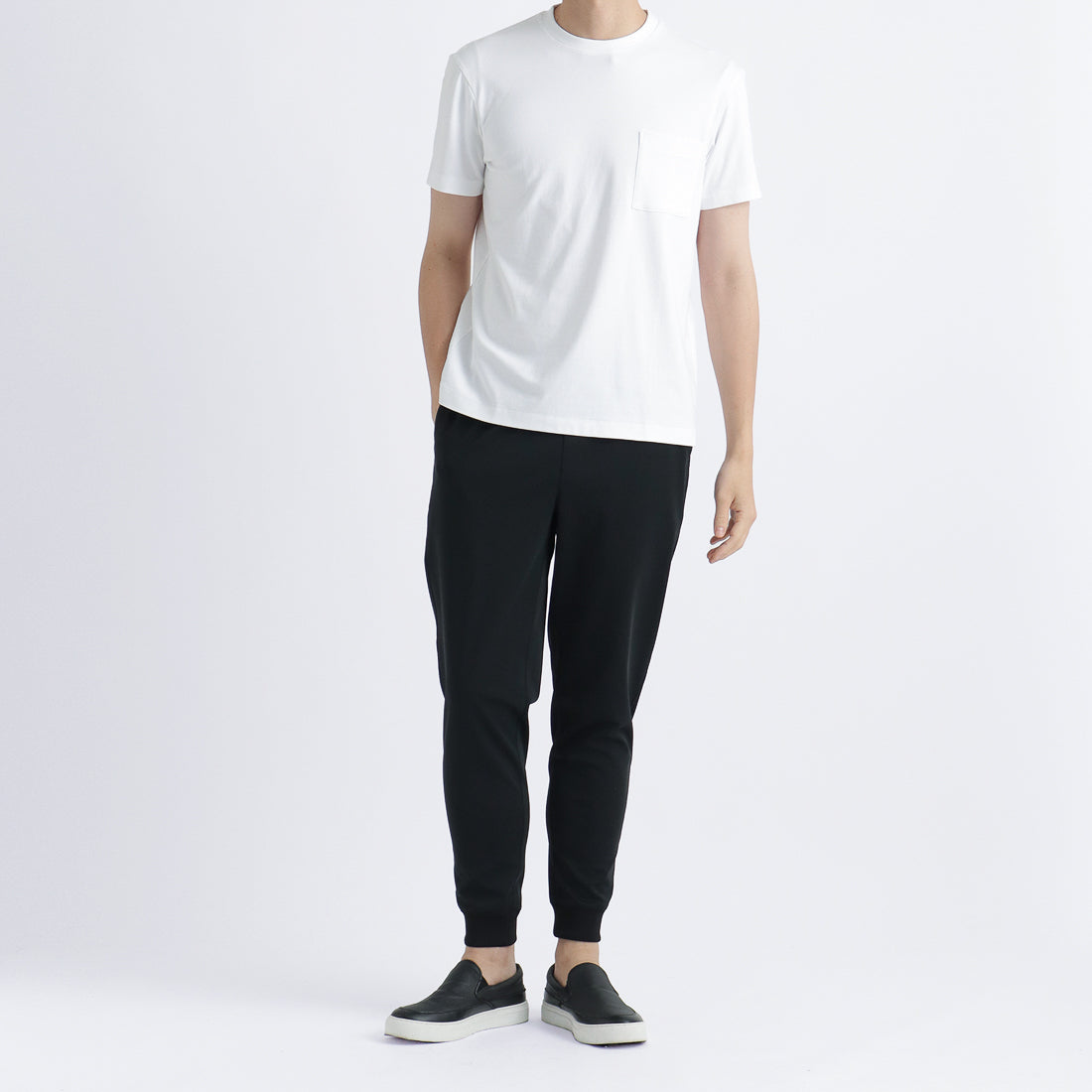 【リニューアル】+C定番 Tailored Pocket T-shirt Color: White