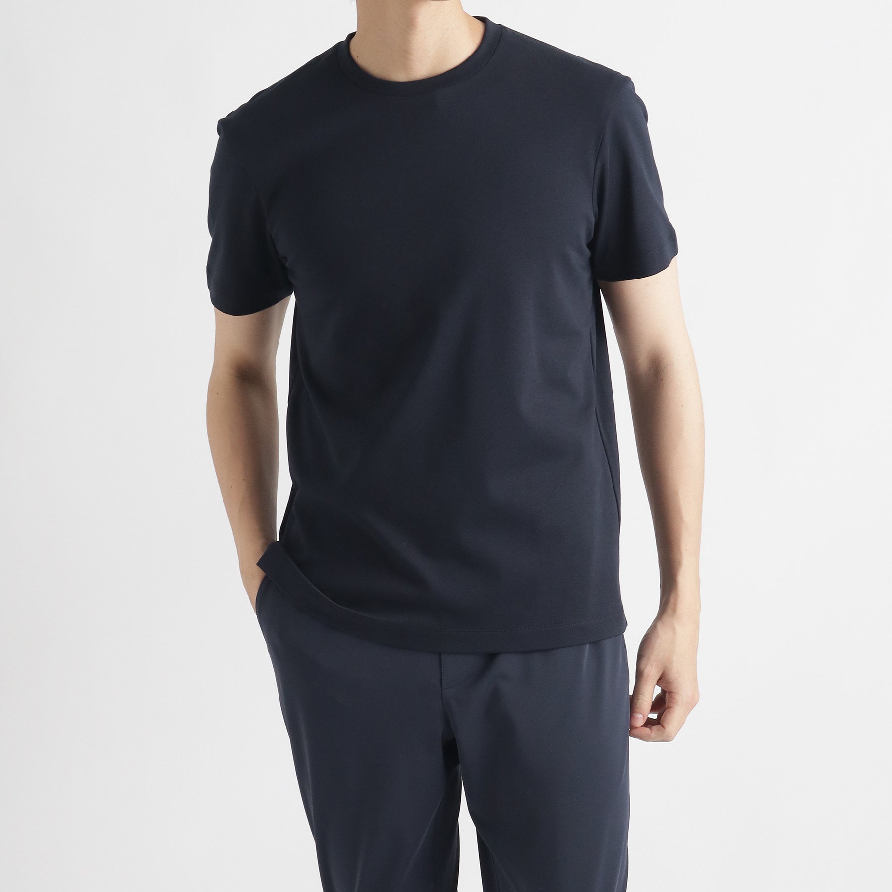 +C定番 Tailored T-shirt Color: Navy