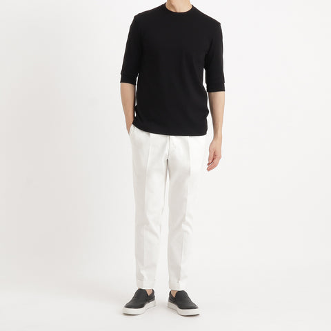 Tailored Half Sleeve T-shirt Color: Black
