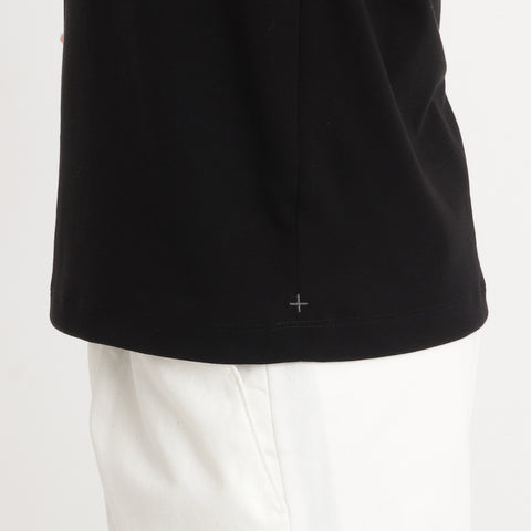 Tailored Half Sleeve T-shirt Color: Black