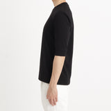 Tailored Half Sleeve T-shirt Color: Black