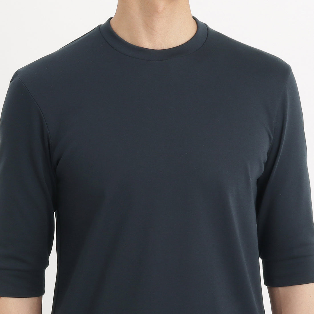 Tailored Half Sleeve T-shirt Color: Navy