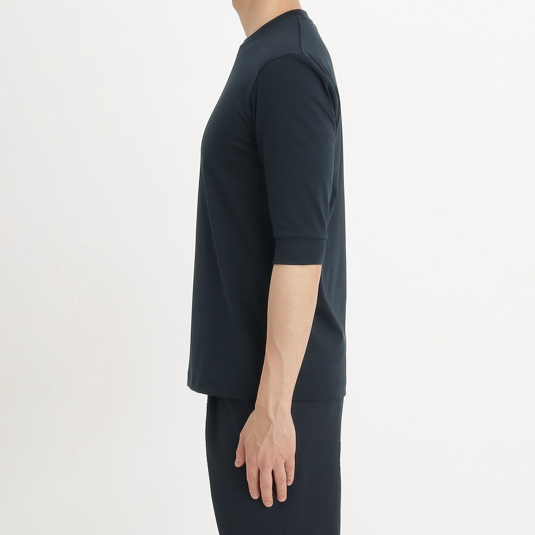 Tailored Half Sleeve T-shirt Color: Navy