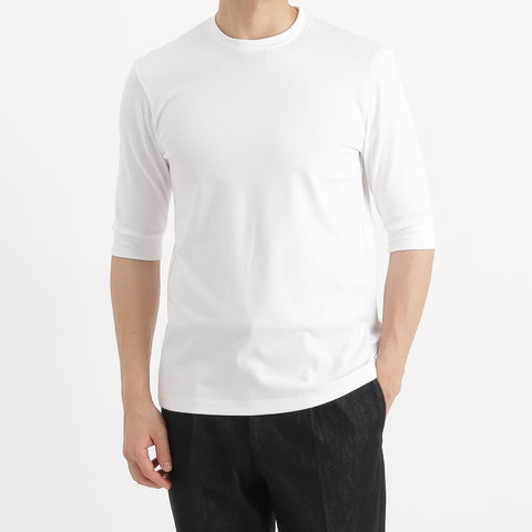 Tailored Half Sleeve T-shirt Color: White