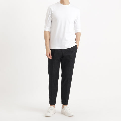 Tailored Half Sleeve T-shirt Color: White