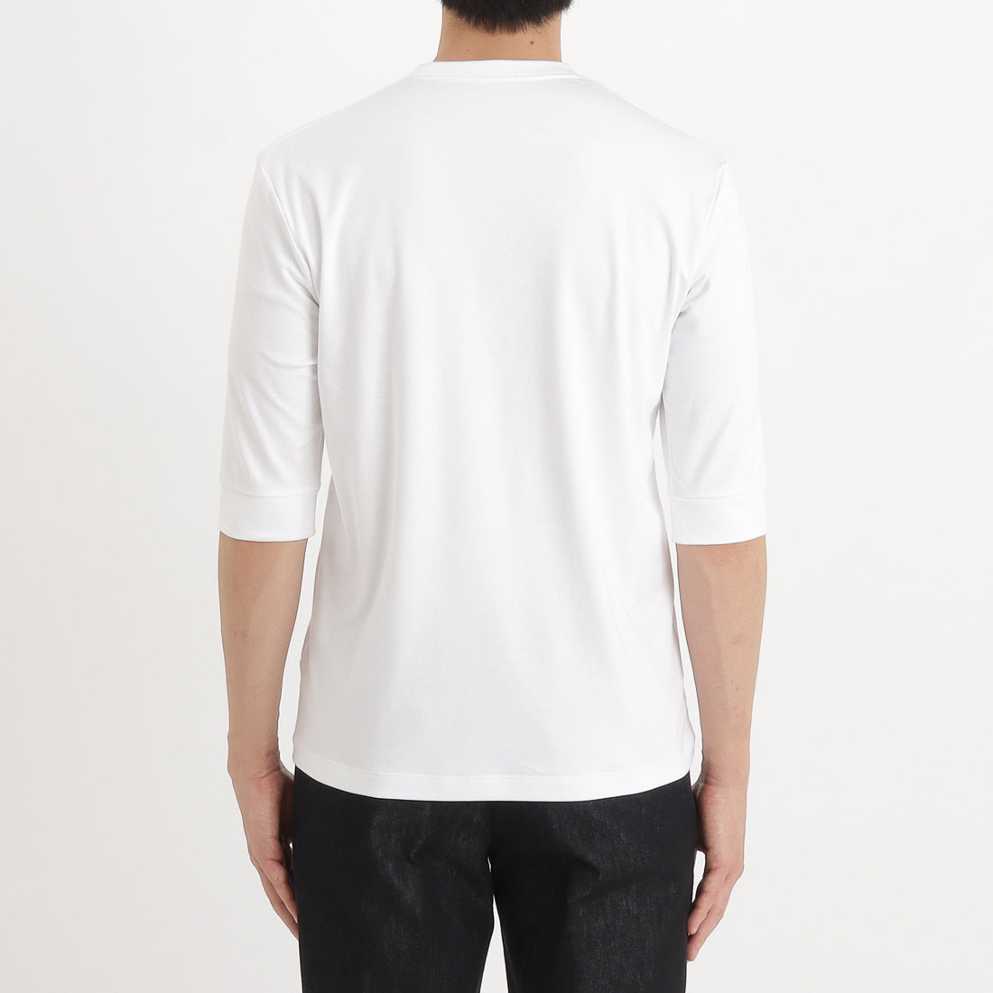 Tailored Half Sleeve T-shirt Color: White