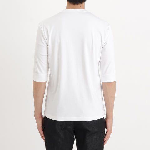 Tailored Half Sleeve T-shirt Color: White