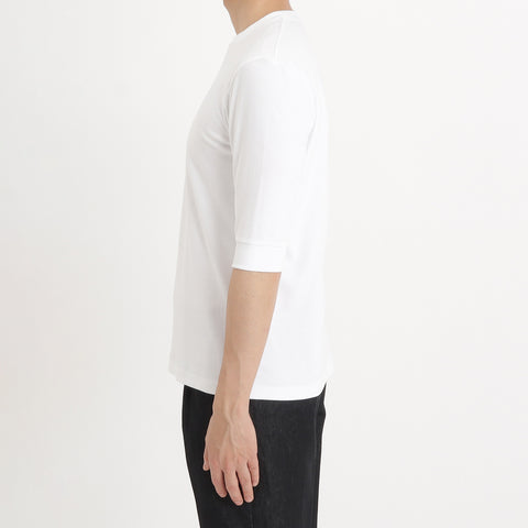 Tailored Half Sleeve T-shirt Color: White