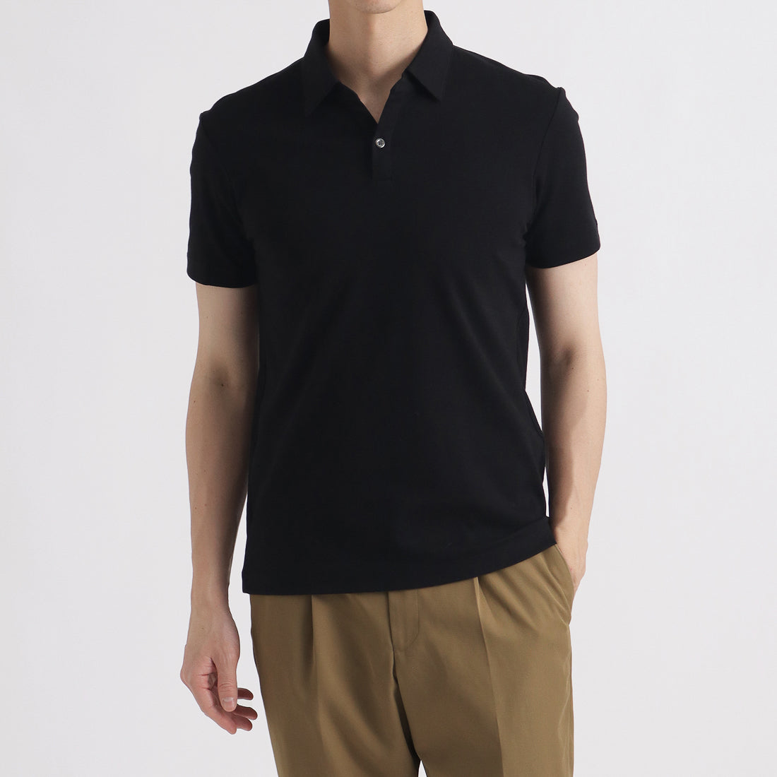 Tailored Polo-shirt Color: Black