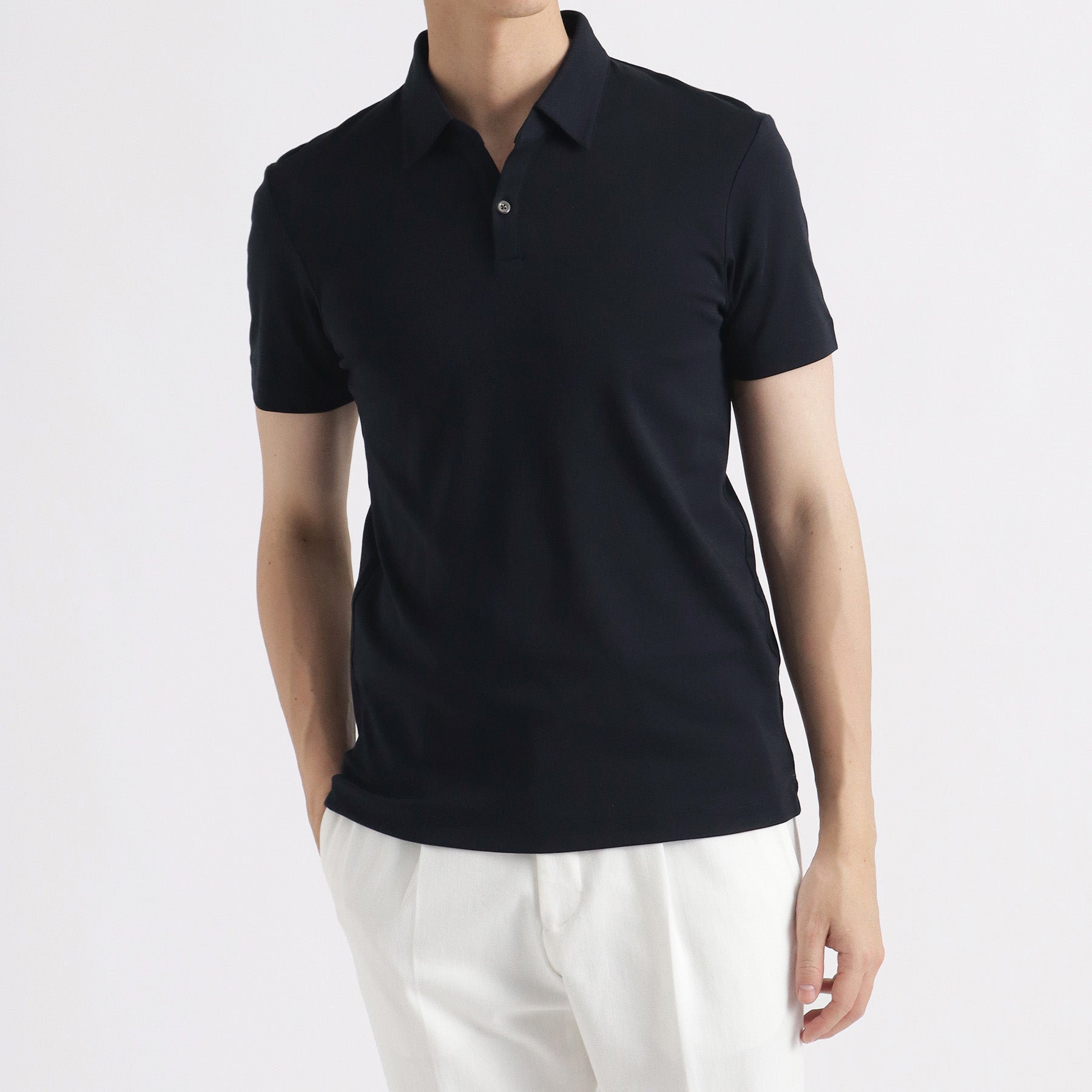 Tailored Polo-shirt Color: Navy