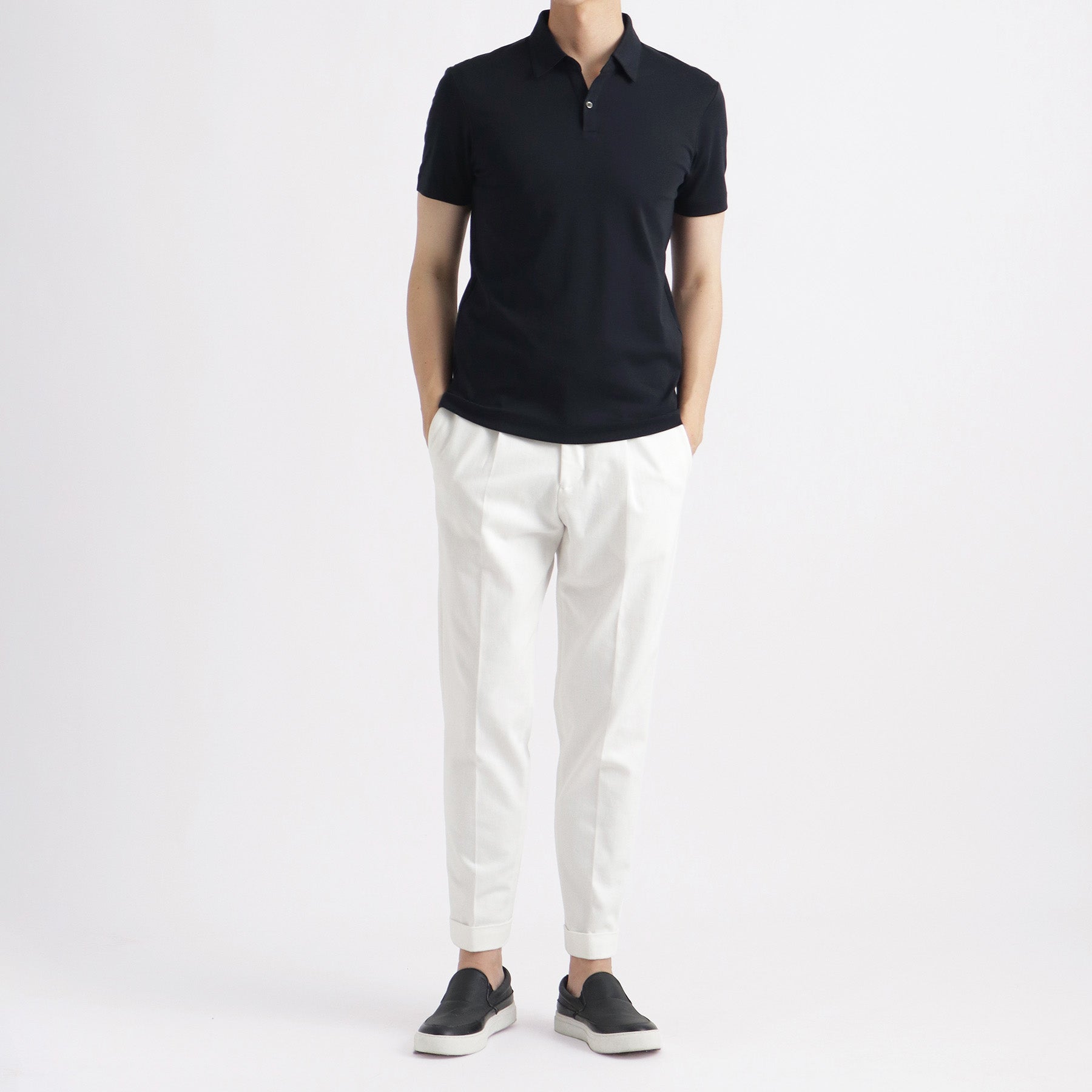Tailored Polo-shirt Color: Navy