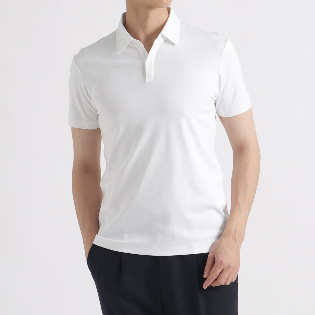 Tailored Polo-shirt Color: White